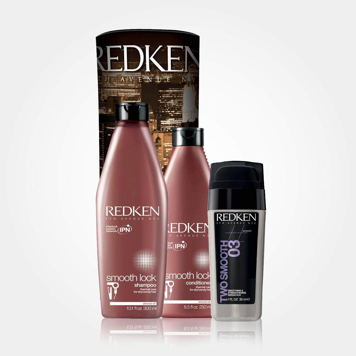 Vánoční dárky Redken: SMOOTH LOCK – SMOOTH IT DOWN!